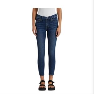 NWT EDWIN pixie crop 9" mid rise skinny jeans, ritual color